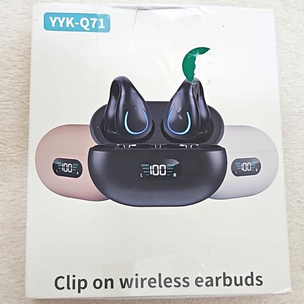 Clip on wireless earbuds New